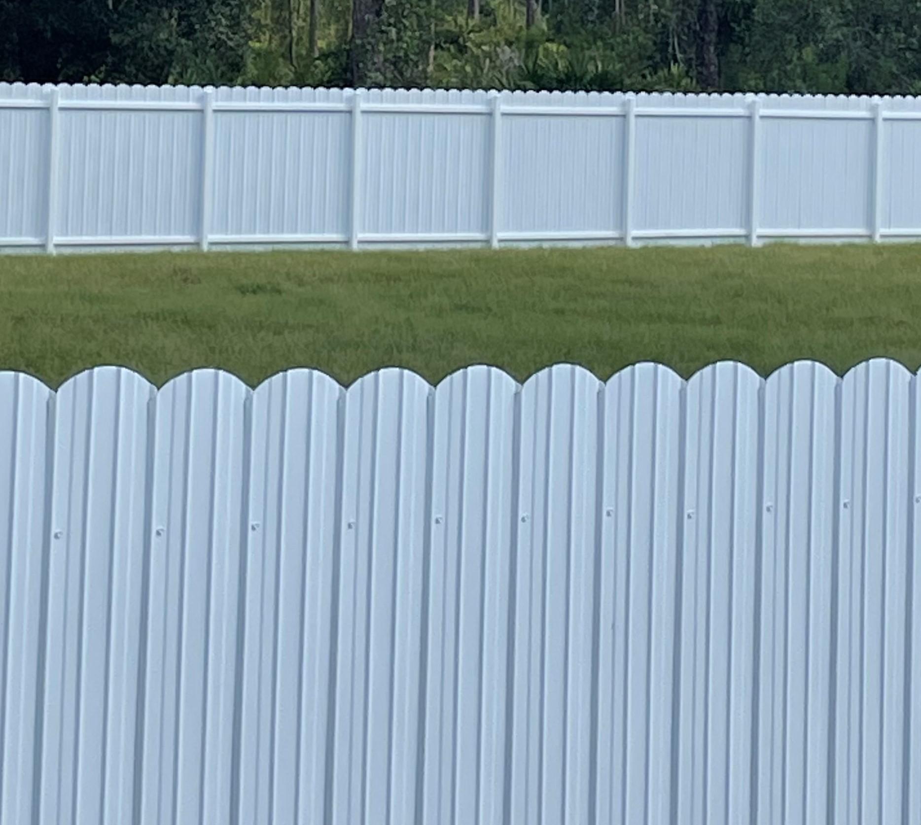 metal fence installation