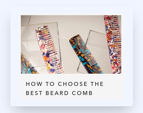 beard comb article