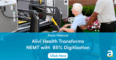 Alivi Health Transforms NEMT with 85% Digitization