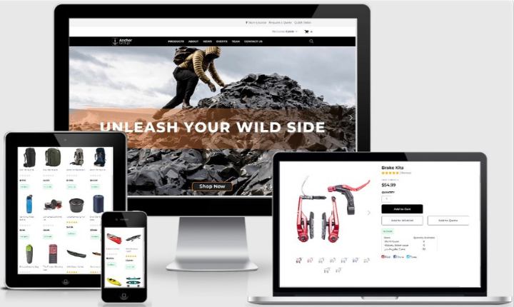 Anchor Group SuiteCommerce Horizon Theme