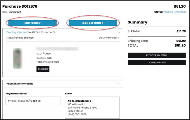 SuiteCommerce MyAccount Edit Order Extention