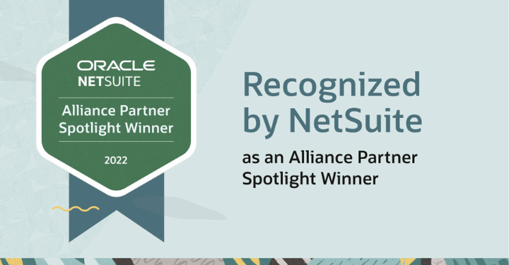 Anchor Group Recognized by NetSuite as Summer 2022 Alliance Partner Spotlight Award Winner