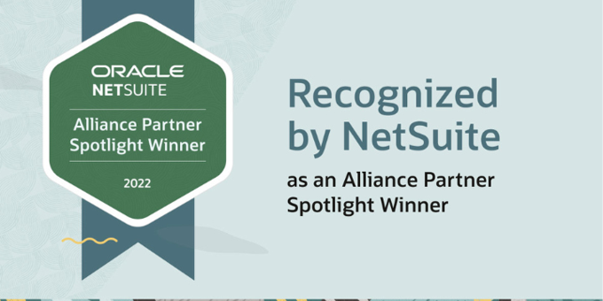 Anchor Group Recognized by NetSuite as Summer 2022 Alliance Partner Spotlight Award Winner