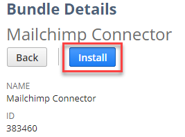 NetSuite Bundle Install