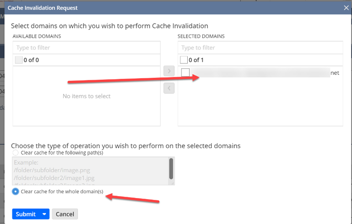 NetSuite cache invalidation request