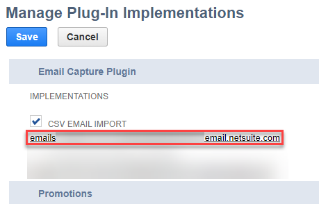csv email import checkbox and email capture address on the manage plugins page