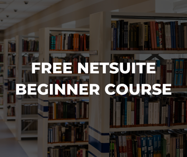 free netsuite beginner course