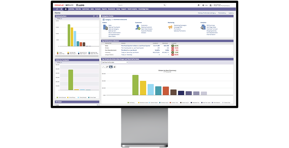 NetSuite Dashboard NetSuite implementation NetSuite partner