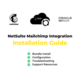 Mailchimp NetSuite Installation Guide