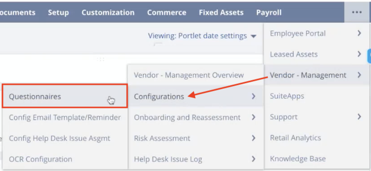 Creating Vendor Onboarding Questionnaires | NetSuite Solutions