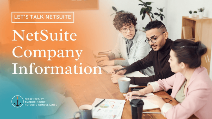 Company Information and Preferences in NetSuite