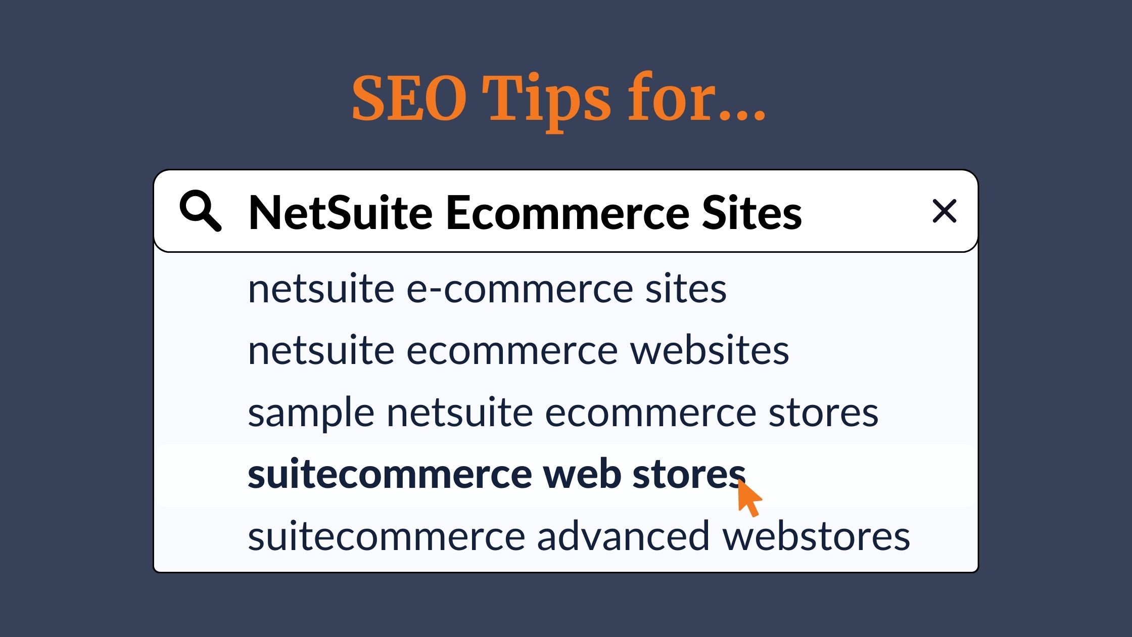 SEO Tips for NetSuite Ecommerce Sites | Anchor Group