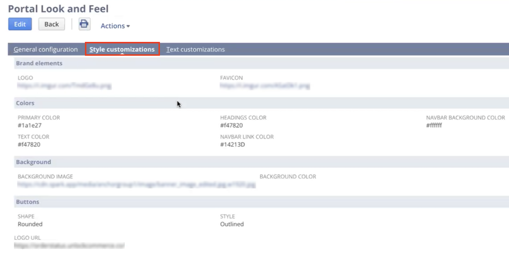 Order Tracking NetSuite Customer Portal Configuration