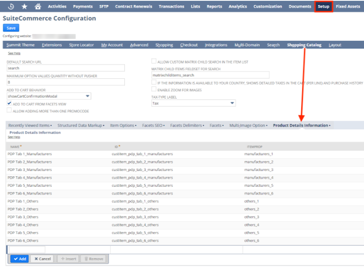 How to Add PDP Information Tab | SuiteCommerce
