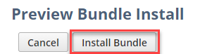 Preview Install Bundle