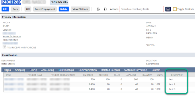 Source Transaction Item Sublist Field into NetSuite Saved Search