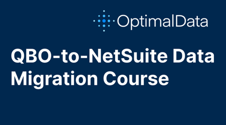OptimalData QBO-to-NetSuite data migration course