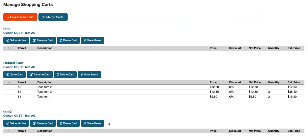 suitecommerce multi-cart