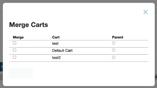 suitecommerce multi-cart merge carts