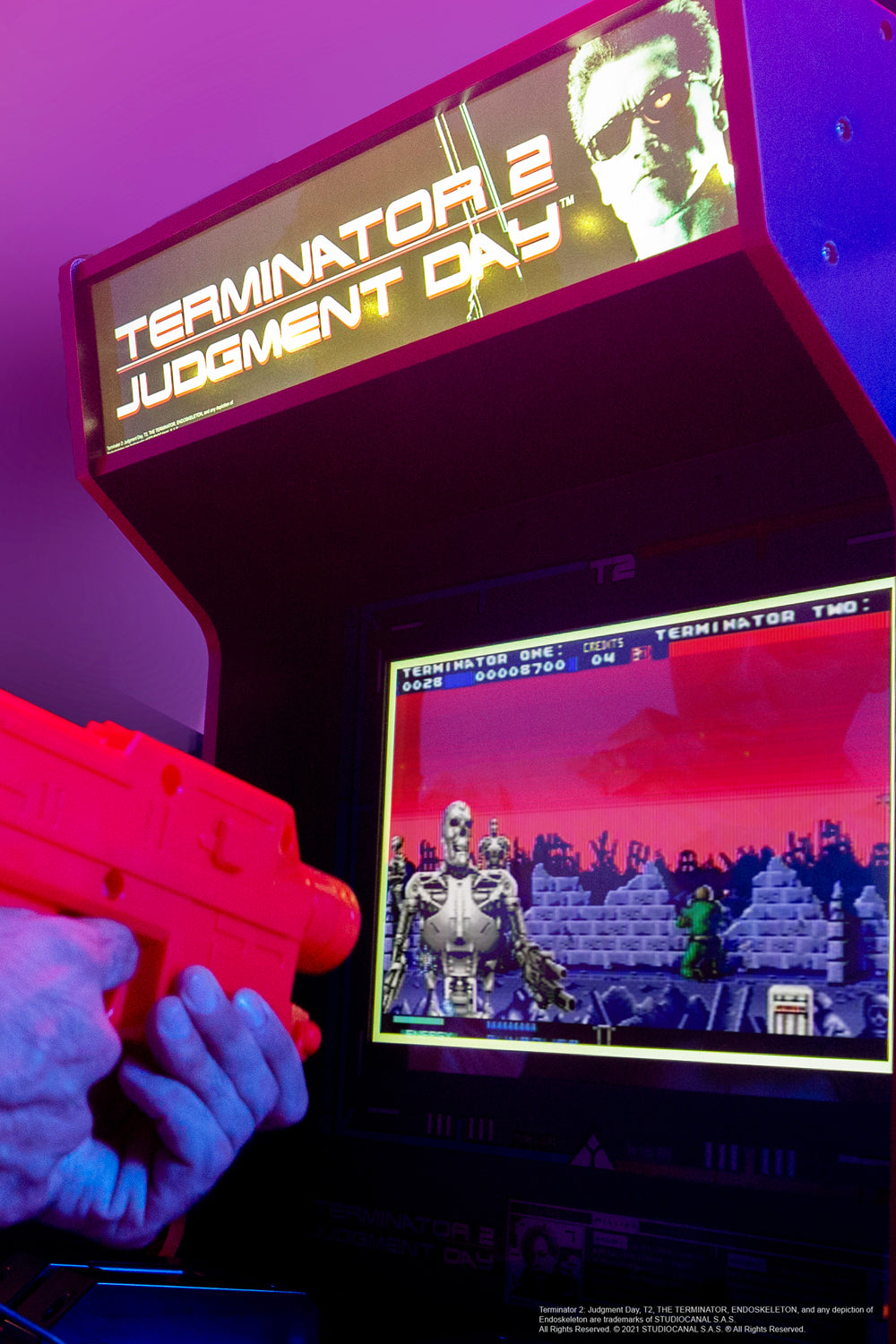 arcade1up light gun