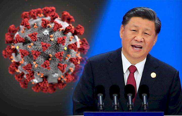 Chinese President Xi Jinping's poor handling of the epidemic after it broke out in Wuhan at the end of 2019 has exposed him to sharp jabs from his foes within the party. Photo: Facebook via RTI
