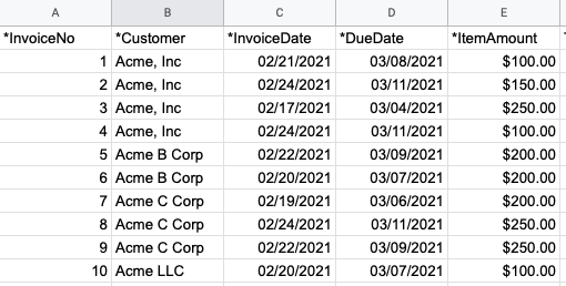 how can you import data into quickbooks