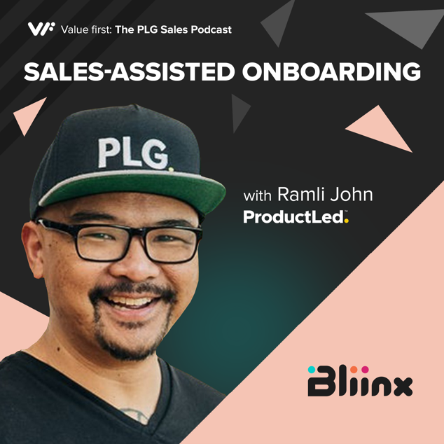 Product led sales podcast with Ramli at ProductLed