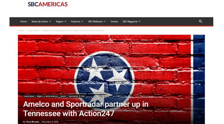 Amelco Sportradar Chalkline partnership powers Action247