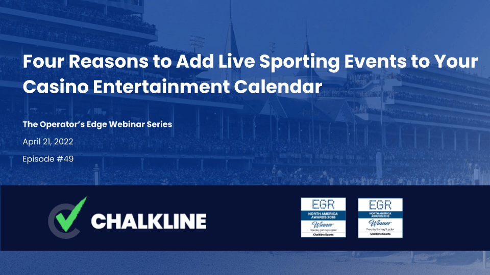 The Operator's Edge Four Reasons to Add Live Sporting Events to Your