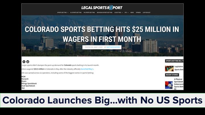 Chalkline Sports webinar 2020 sports highlights Colorado sports betting