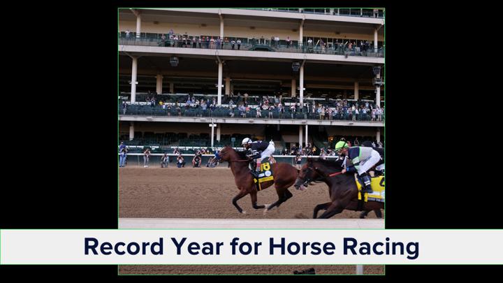 Chalkline Sports webinar 2020 sports highlights horse racing