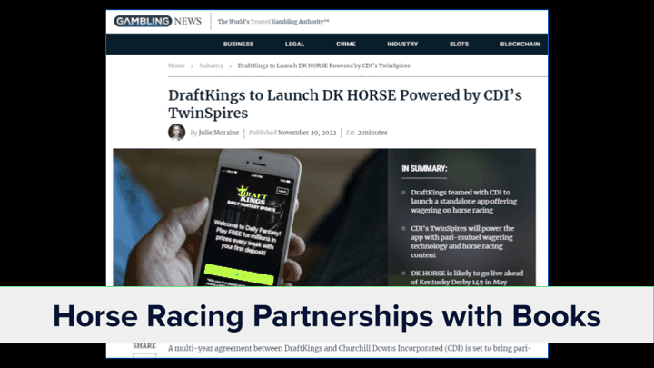 Chalkline webinar December 2022 horse racing partnerships