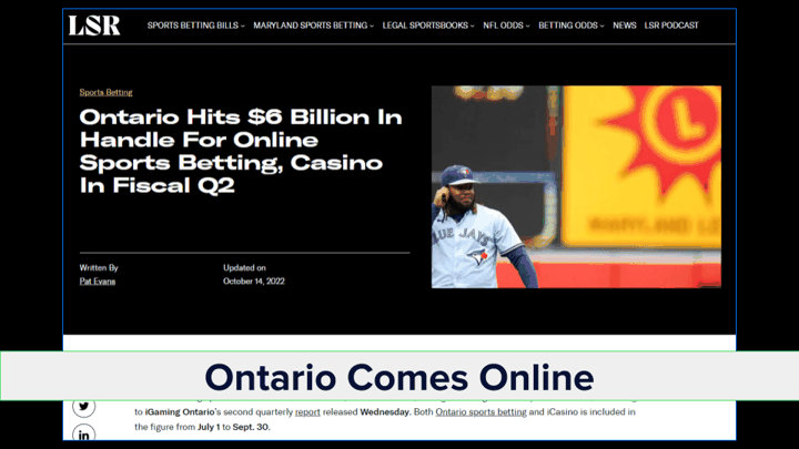 Chalkline webinar December 2022 Ontario sports betting