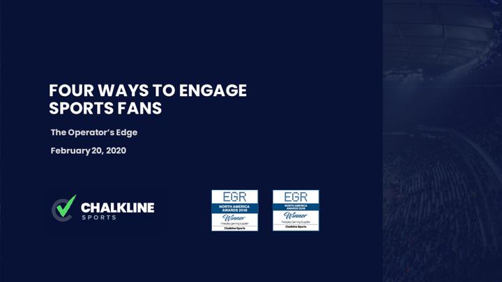 Chalkline Sports webinar engage sports fans