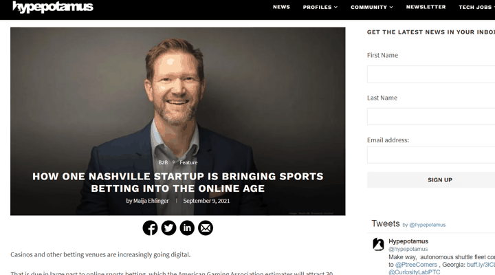 Chalkline CEO Daniel Kustelski featured in Hypepotamus 