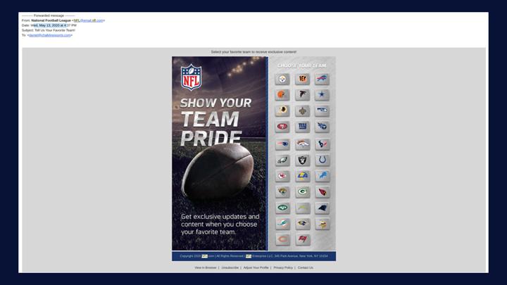 Chalkline Sports January 2021 webinar NFL