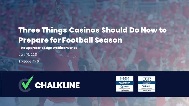 Chalkline webinar casinos football season