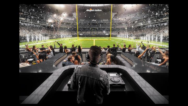 Chalkline webinar Las Vegas Raiders Allegiant Stadium VIP section