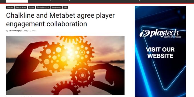 Chalkline Announces Metabet Partnership to Drive Acquisition and Engagement for Media Companies and Operators 