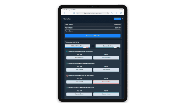 Chalkline Webinar October 2022 NBA player props 