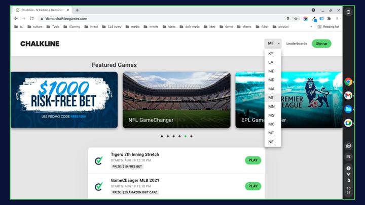 Chalkline sports betting localization