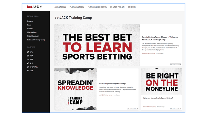 Chalkline webinar betJACK sports betting education