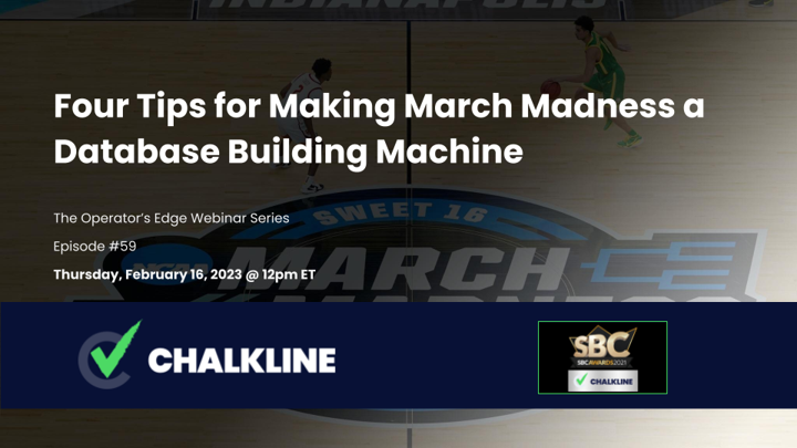 Feb 2023 Chalkline March Madness webinar