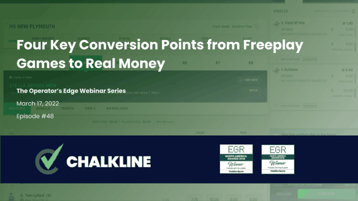 Chalkline webinar conversion points from freeplay to real money games