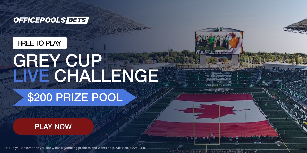 Office Pools Bets Case Study: Grey Cup LIVE Challenge