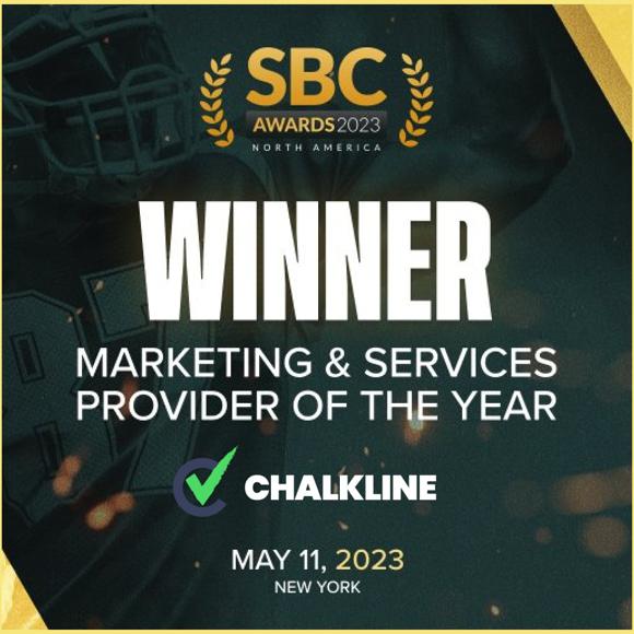 Chalkline wins SBC Marketing & Services Provider of the Year