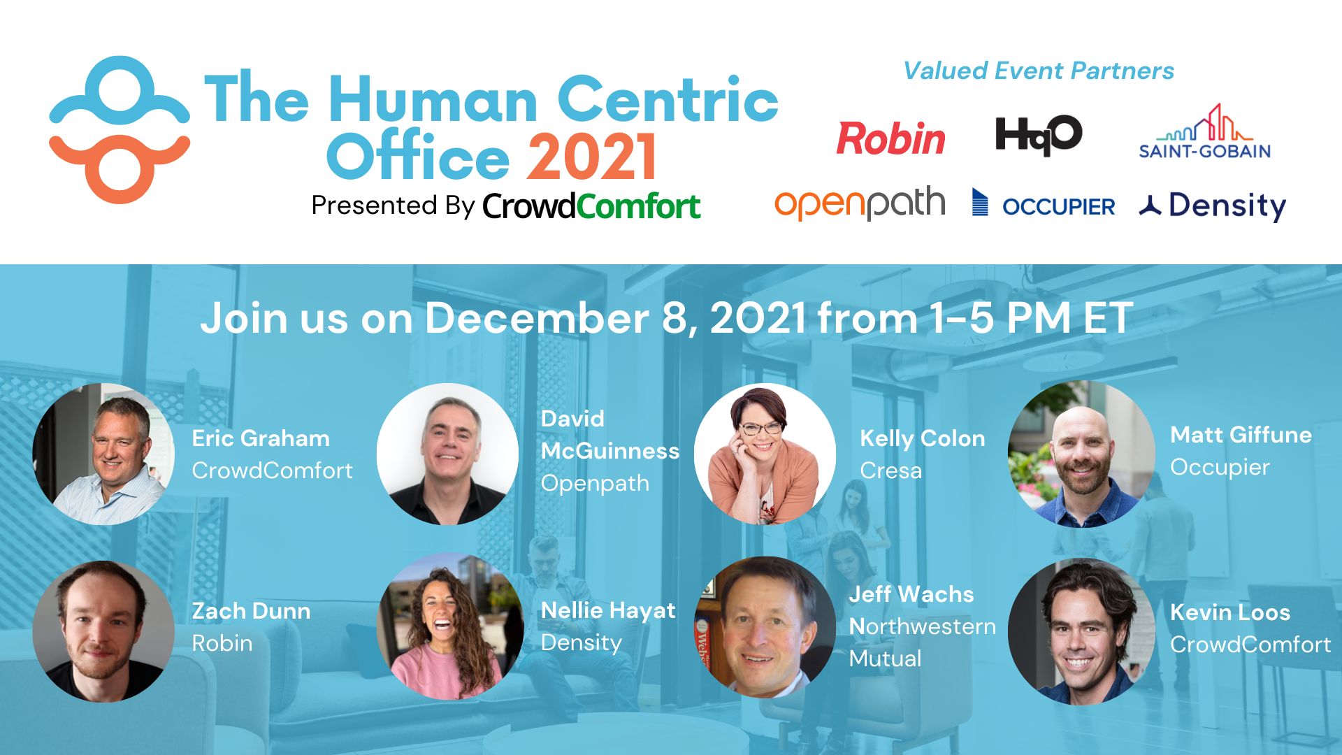 5 Reasons to attend The Human Centric Office 2021