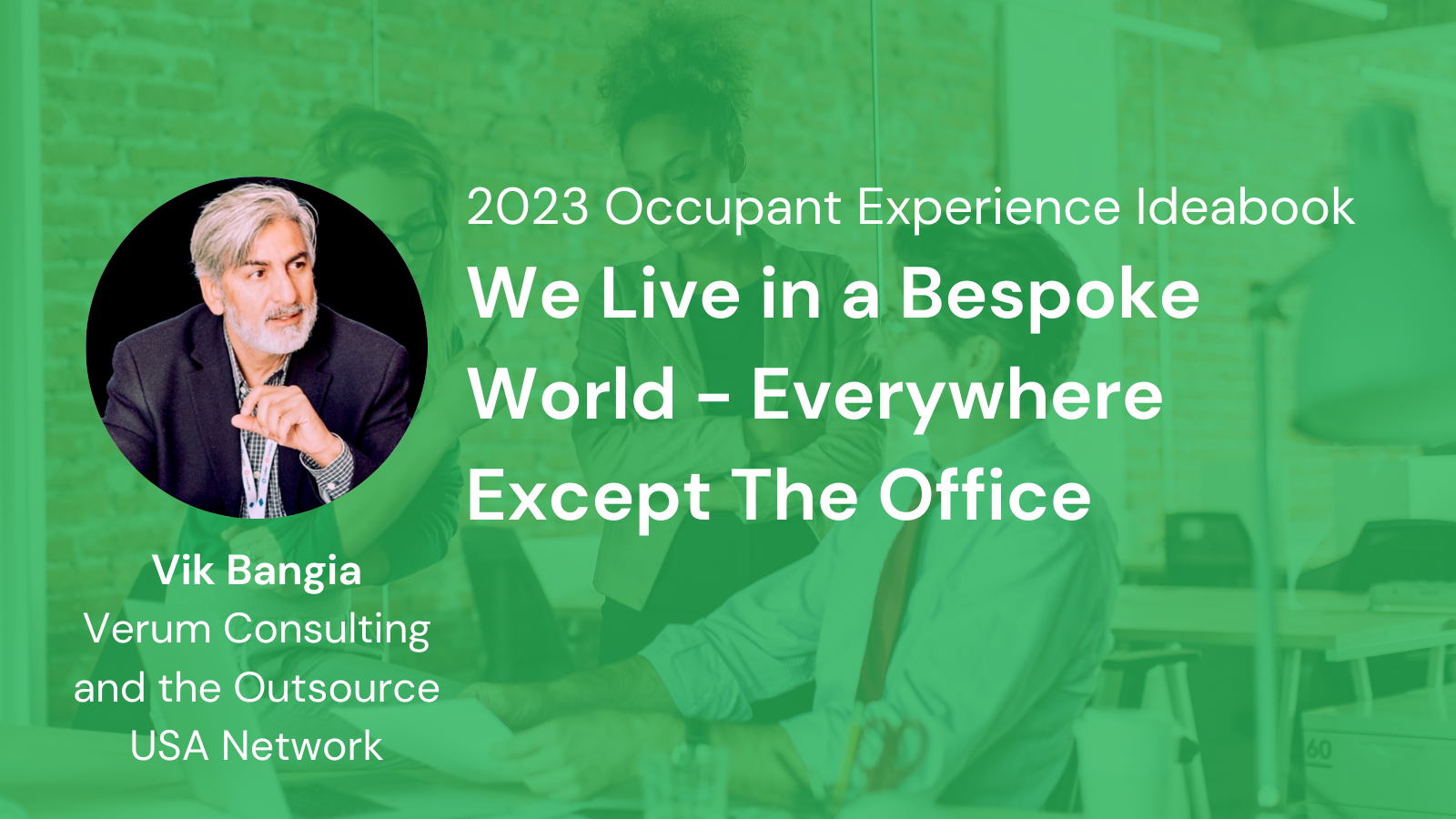 We Live in a Bespoke World-Everywhere Except the Office