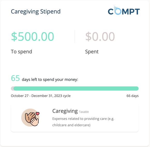 caregiving stipend