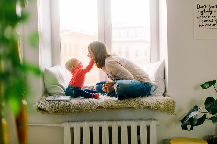 working from home with kids